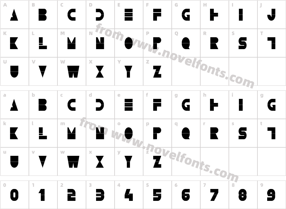 deumCharacter Map