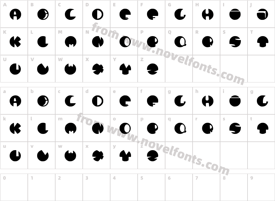 dhe balonCharacter Map