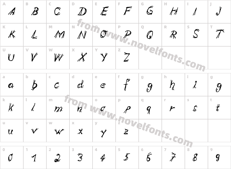 double_lineCharacter Map