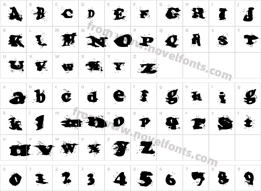 fz-wencang-048Character Map