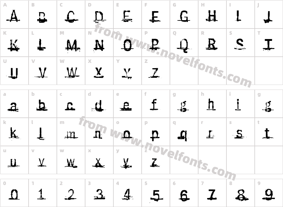 fz-wencang-074Character Map