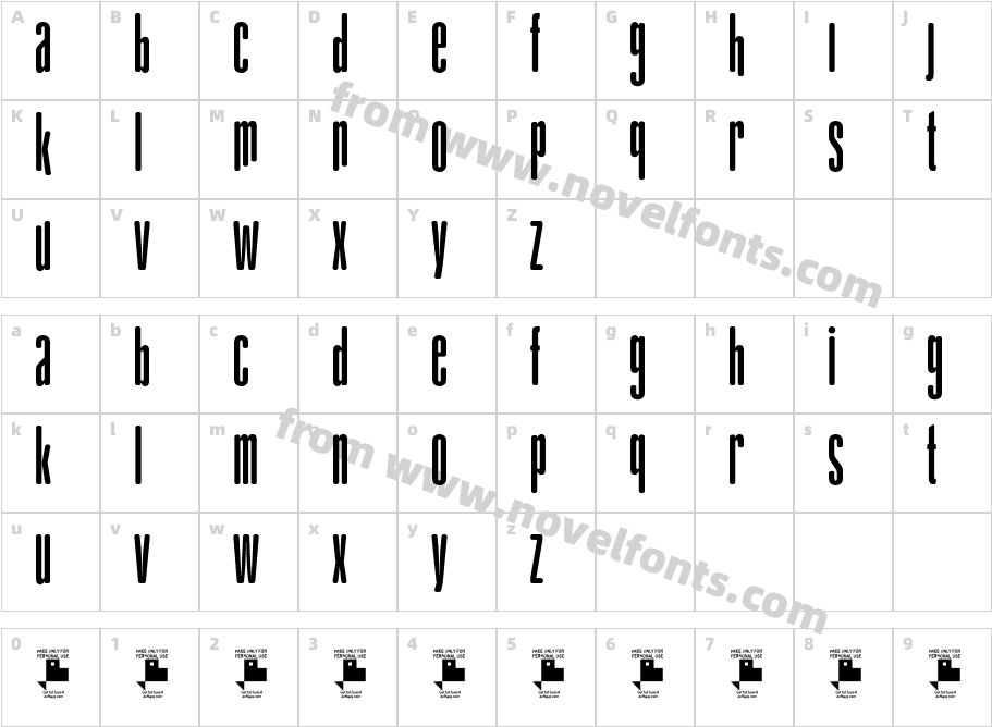 g Ab Ac HiTA FFPCharacter Map