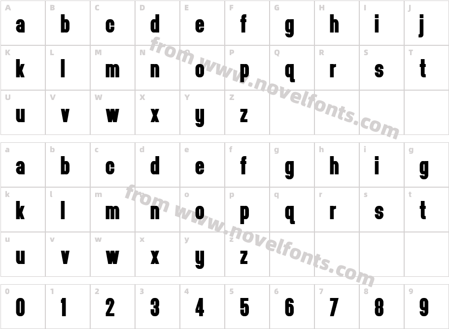 headthinkerCharacter Map