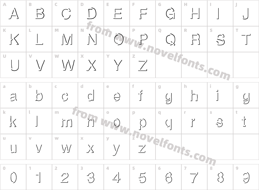 highlightCharacter Map