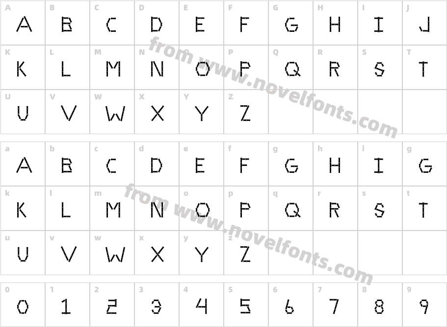 BambooCharacter Map