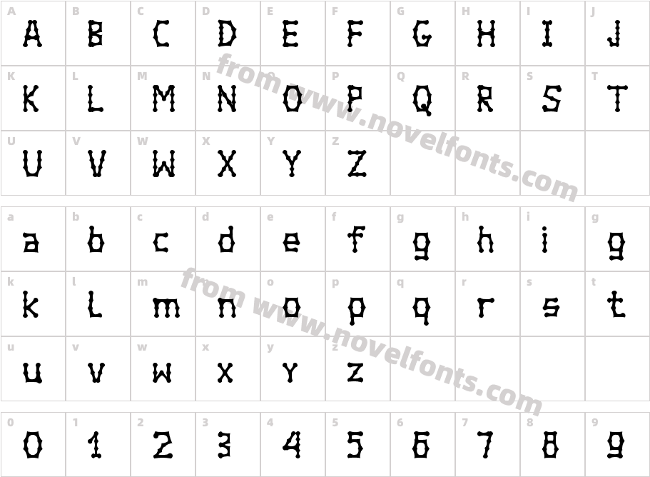 BambuchinnoxCharacter Map