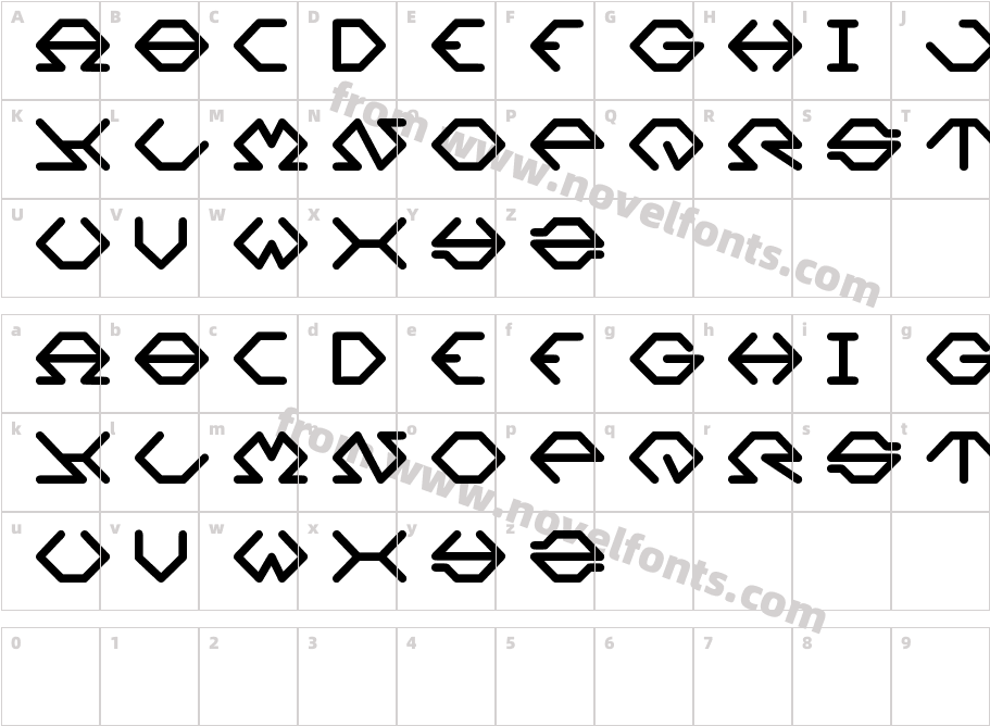 insideCharacter Map