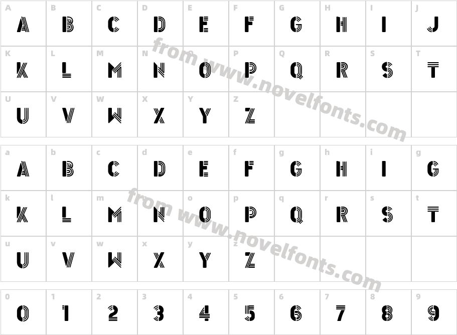 inverseCharacter Map