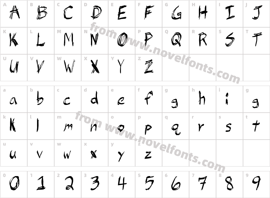 jb_hellCharacter Map