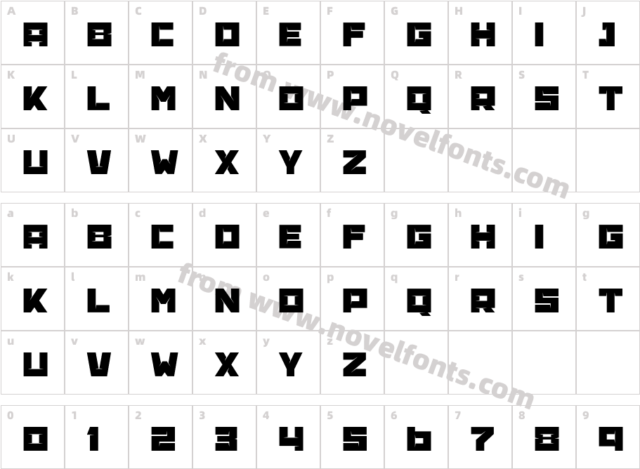 Banana BrickCharacter Map