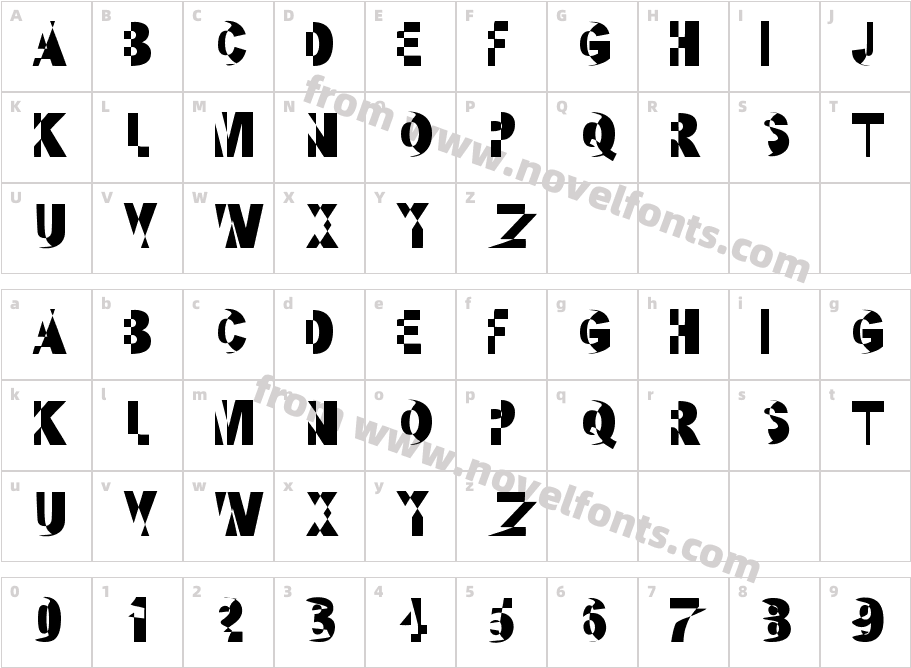 kandinskyCharacter Map