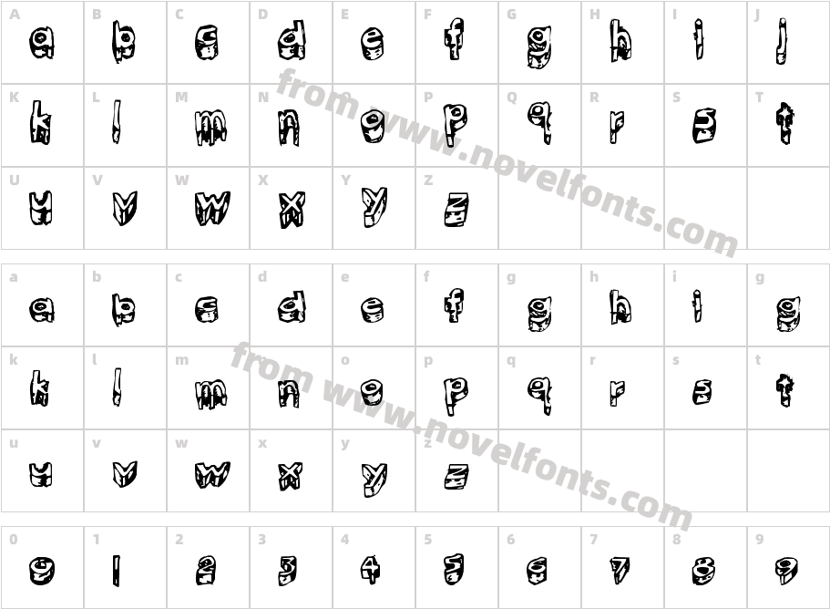 kitten meatCharacter Map