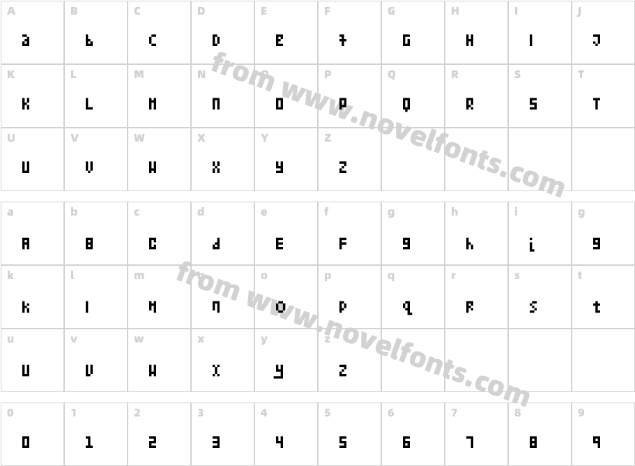 kollectionbitmapCharacter Map