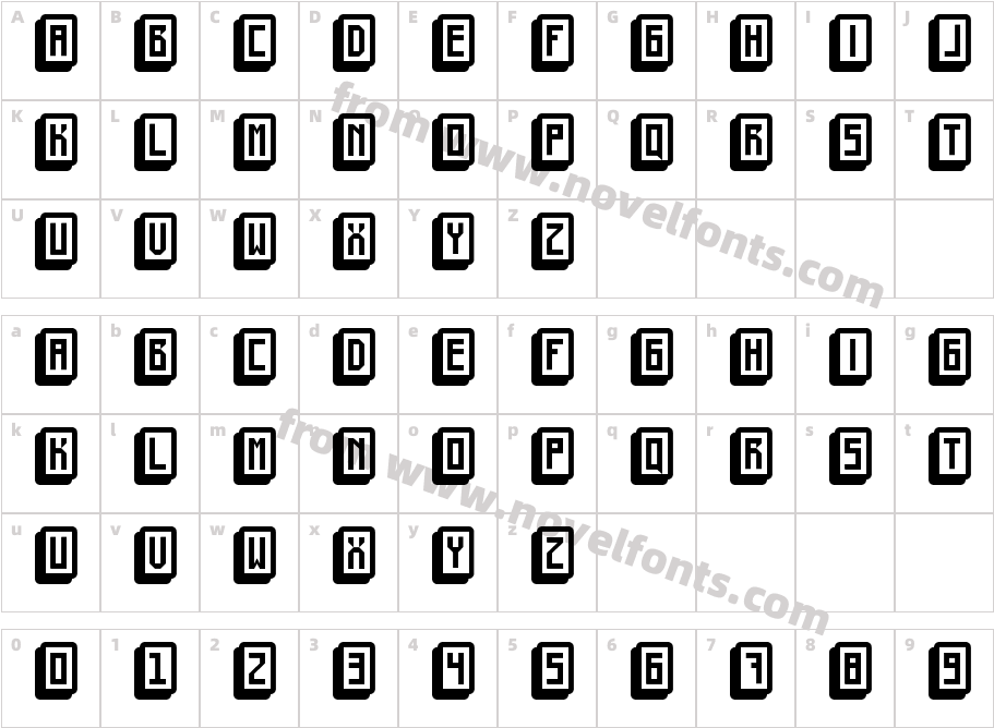 mahjong toy block RegularCharacter Map