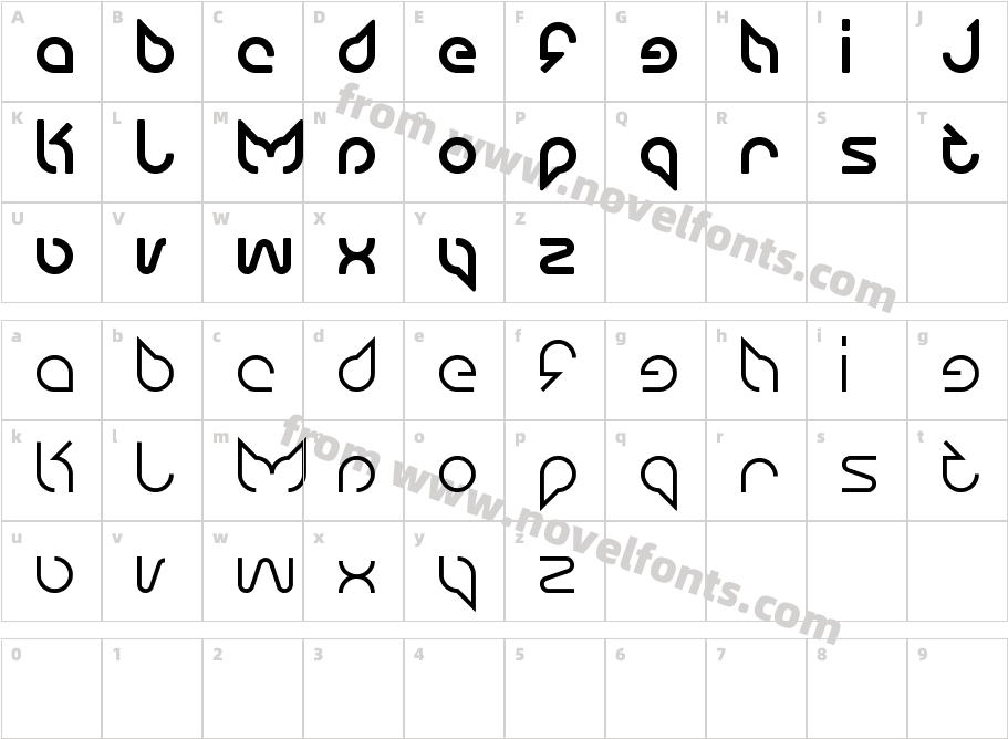 marucielCharacter Map