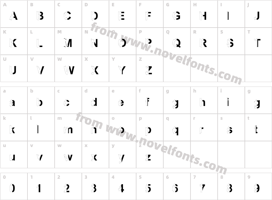 mashy SchizoidCharacter Map