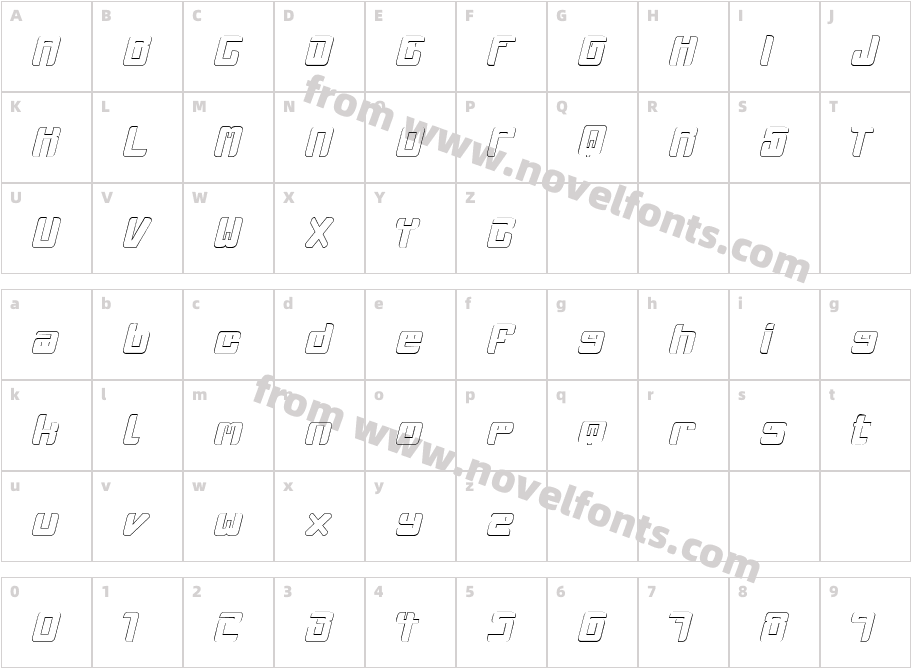 mclovinCharacter Map