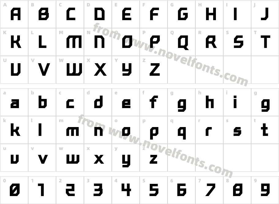 mechanikCharacter Map