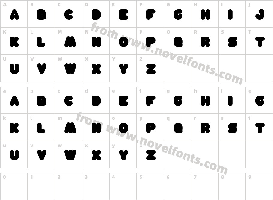 moon lightCharacter Map