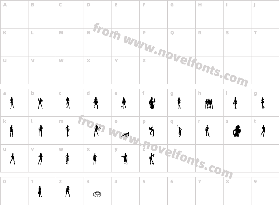 n0rpicons2Character Map