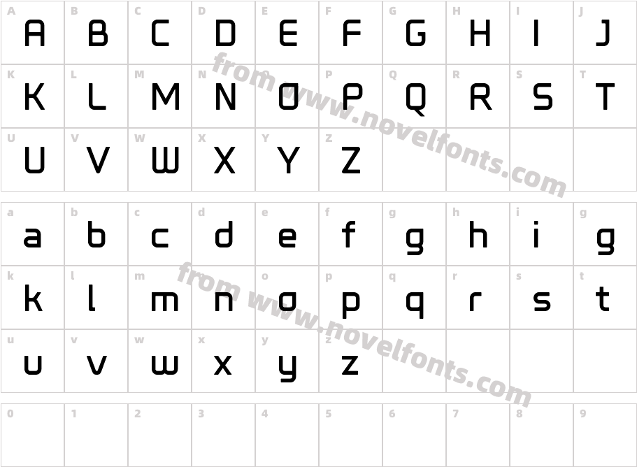 nemode demoCharacter Map