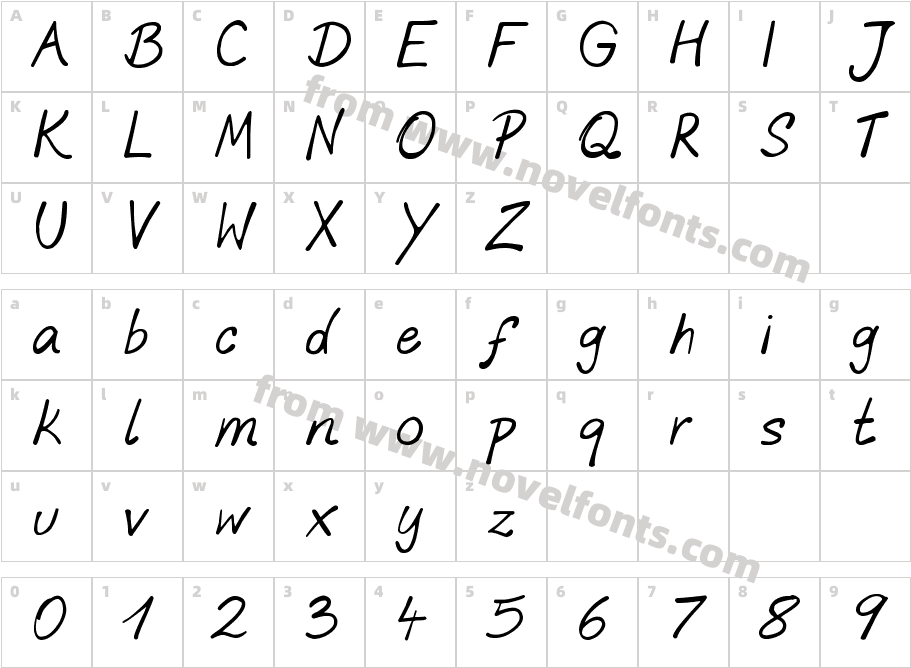 phitradesign INKCharacter Map