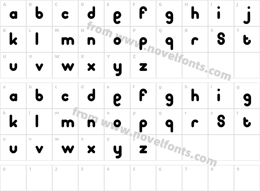 pooplatterCharacter Map