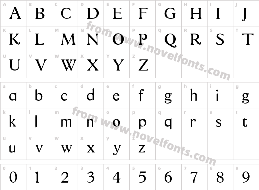 questRegularCharacter Map