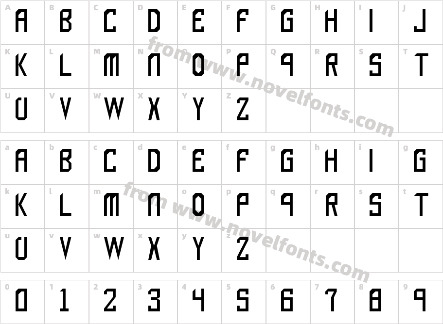 red outCharacter Map