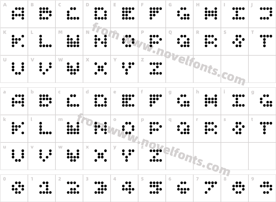 redshiftCharacter Map