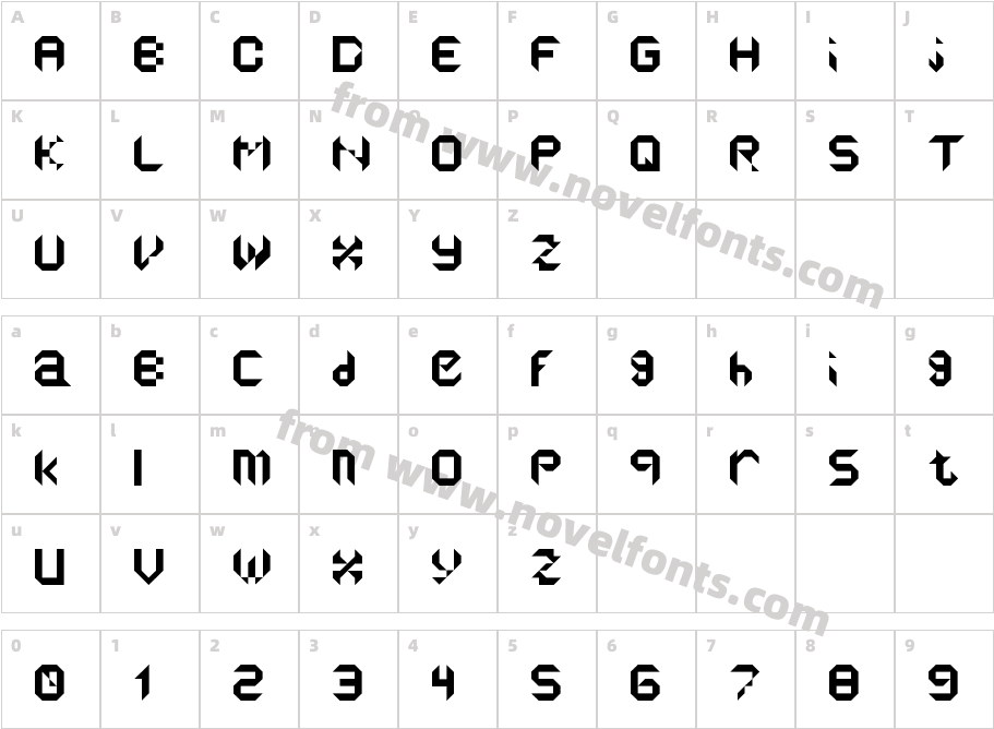 reflectors RegularCharacter Map