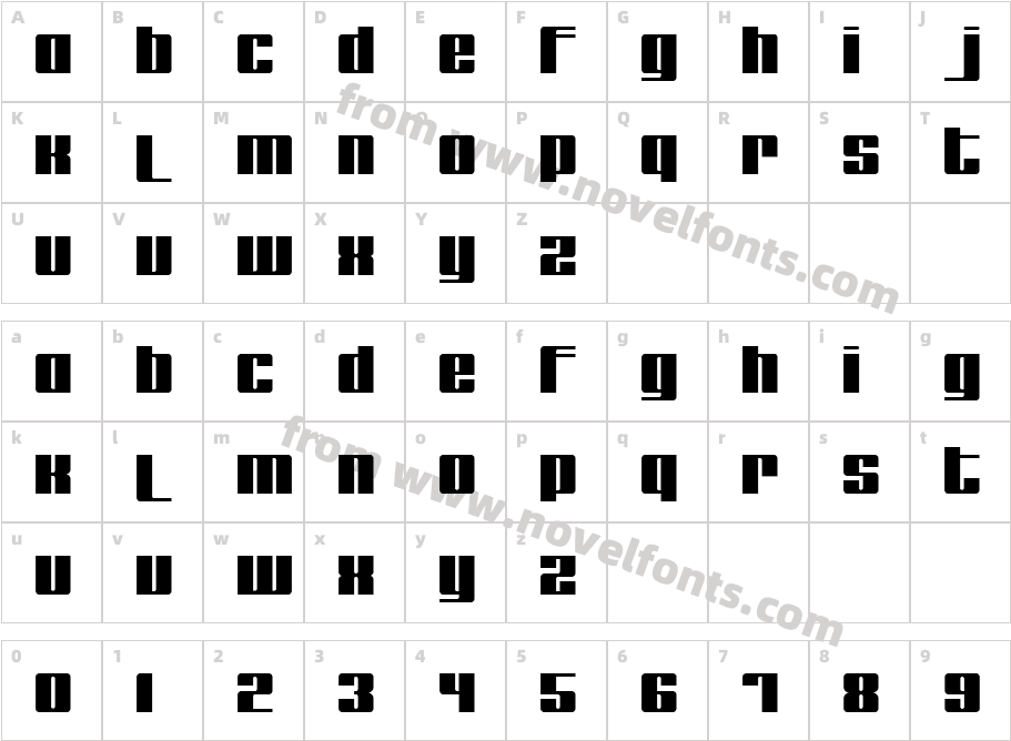 remakeoffabulousCharacter Map