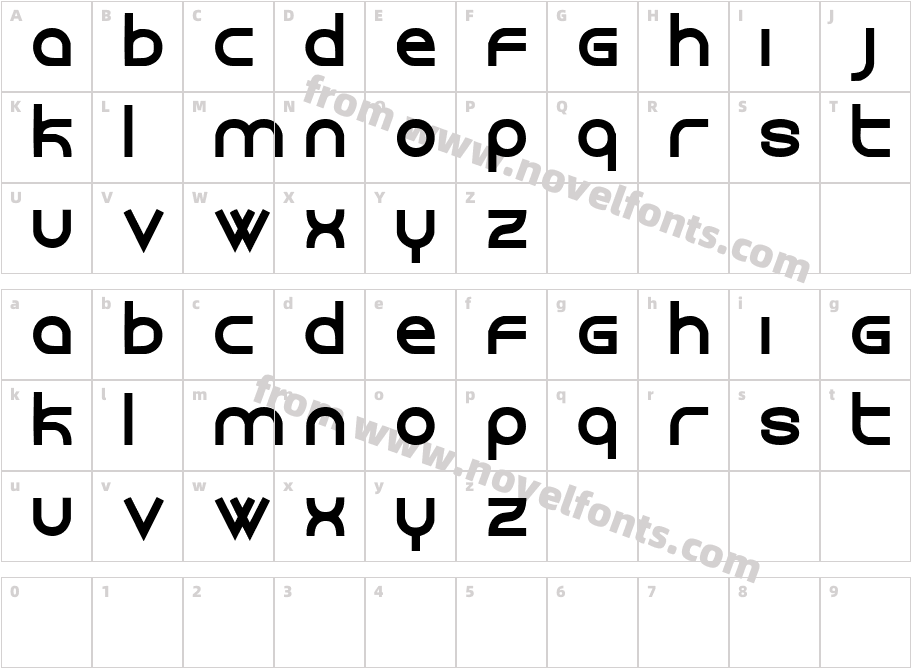 roundaboutCharacter Map