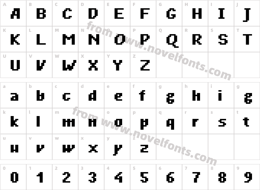 screenhorn10Character Map