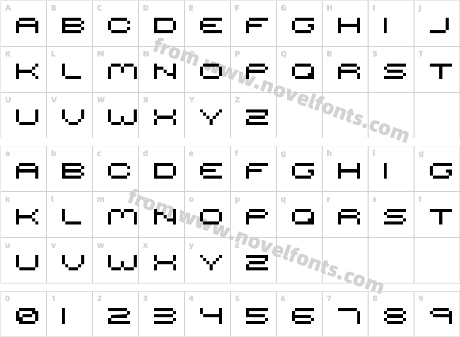 seriousr4Character Map