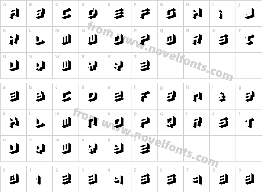 simpletypeCharacter Map