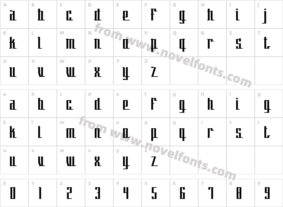 skew itCharacter Map