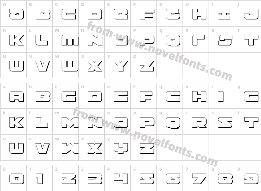 Banjin 3DCharacter Map