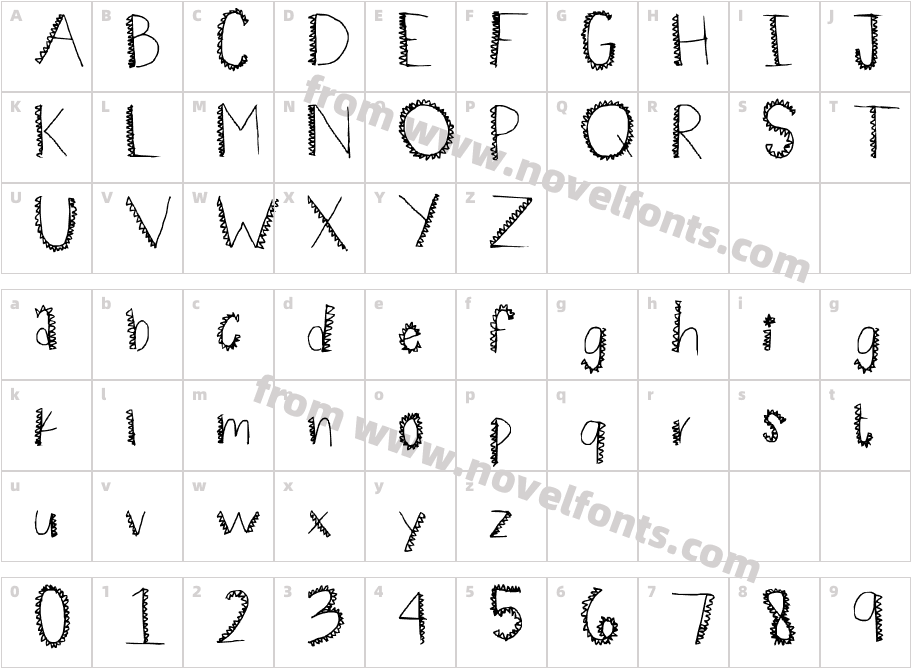 spiiikeyCharacter Map