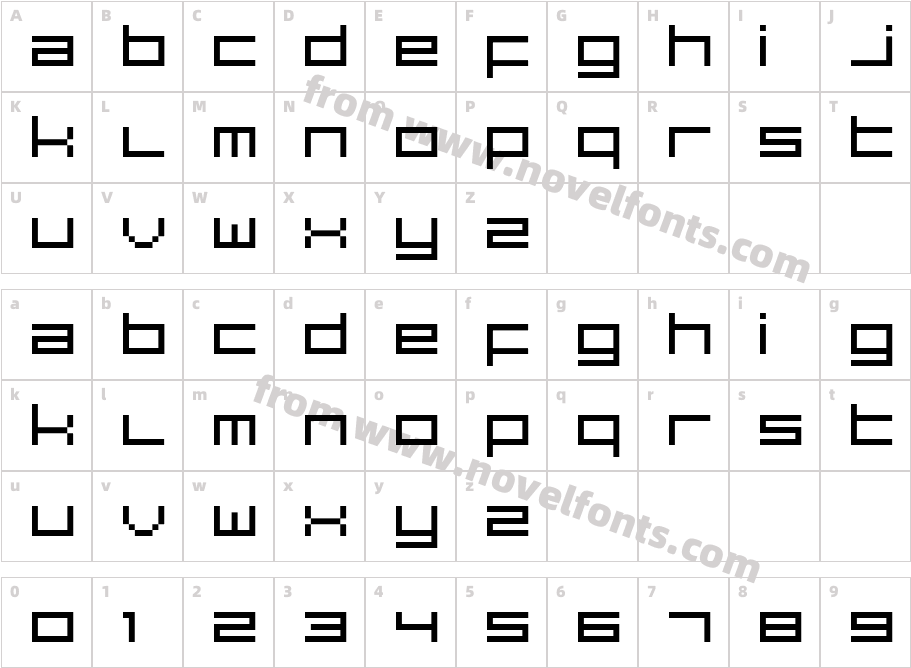 superphonic extendedCharacter Map