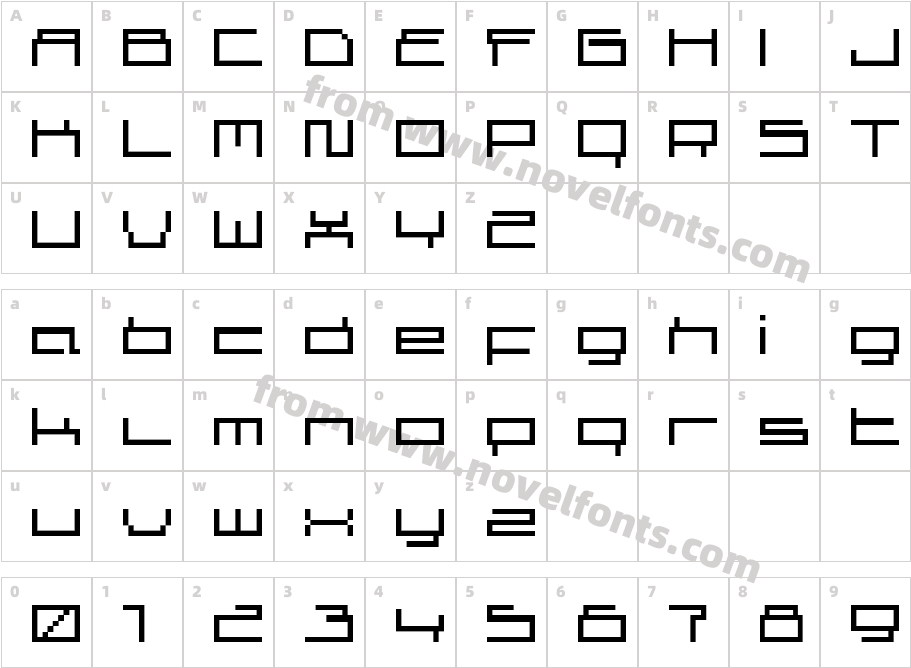 superscreenCharacter Map