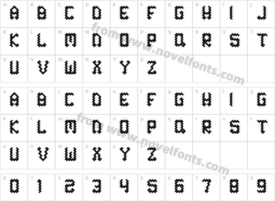 tapestryCharacter Map