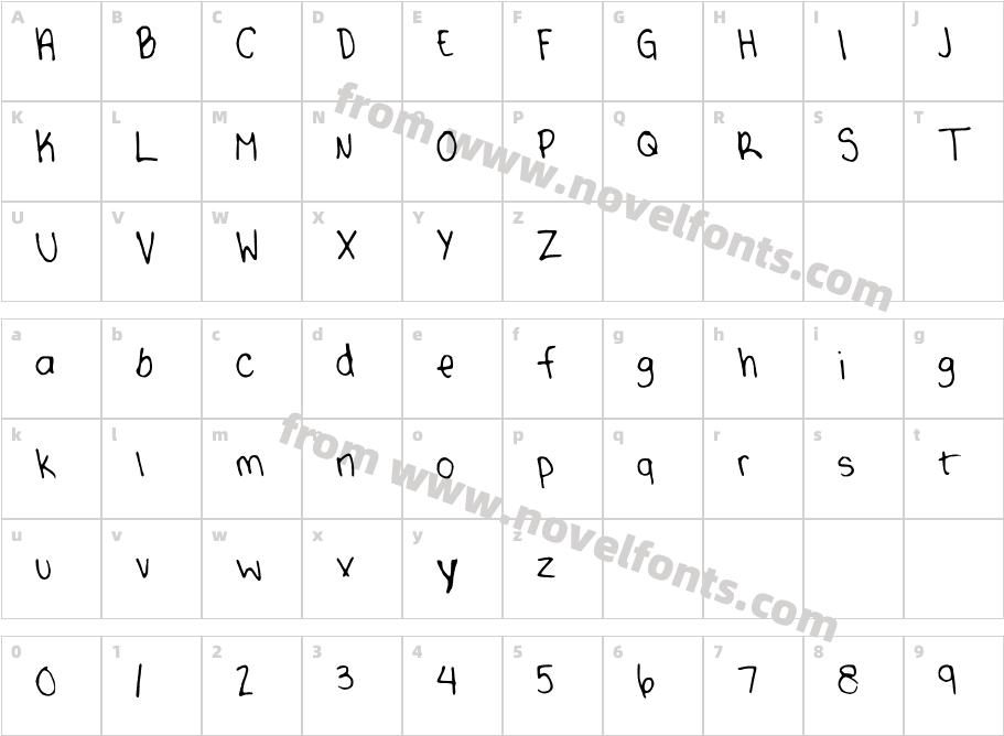 toriswritingCharacter Map