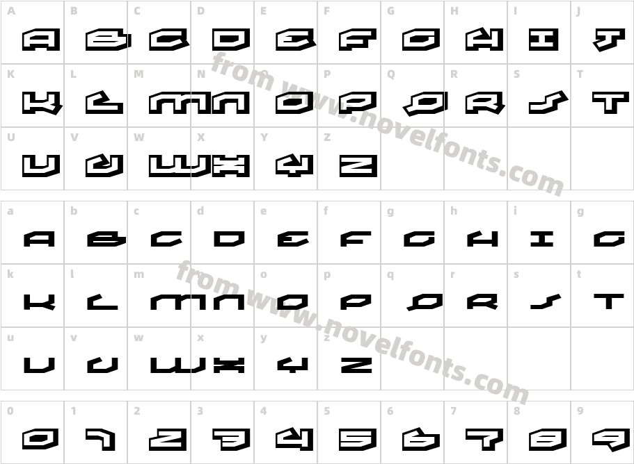 treatCharacter Map