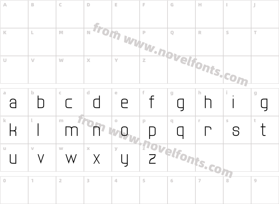 twenty-oneCharacter Map