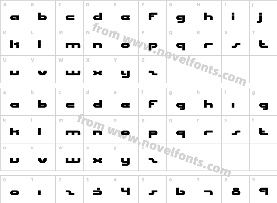 uni-solCharacter Map