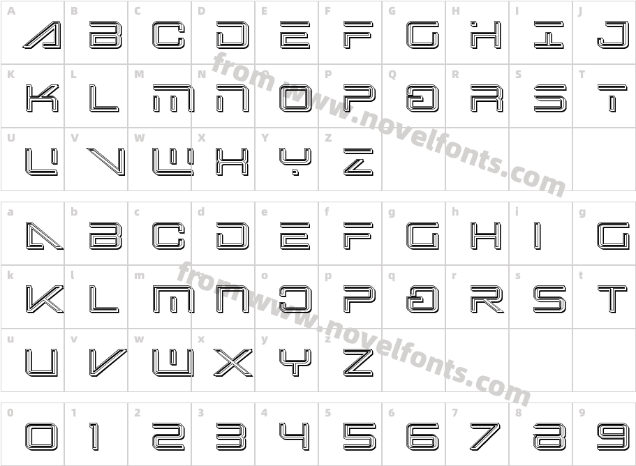 Banshee Pilot EngravedCharacter Map