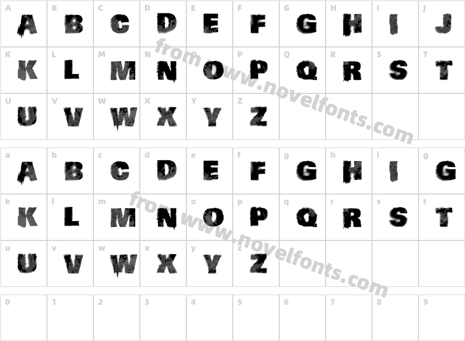 vtks logicCharacter Map