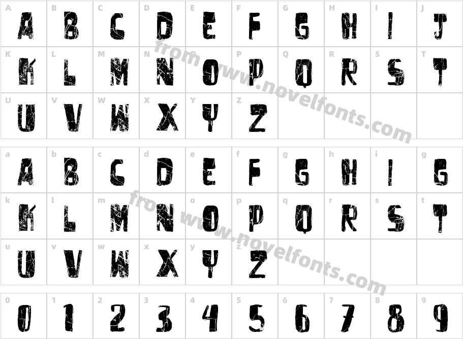 vtks untitledCharacter Map