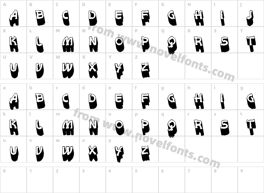 vtks white page 3dCharacter Map